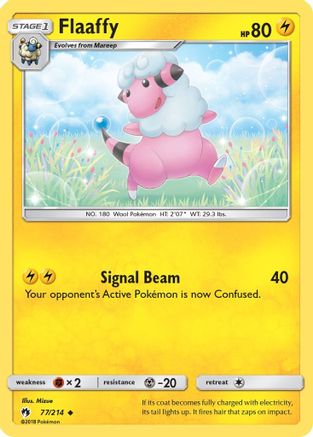 Flaaffy (077/214) [SM  Lost Thunder] Normal - Uncommon