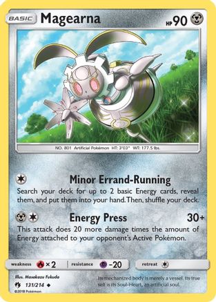 Magearna 131  SM  Lost Thunder - Uncommon