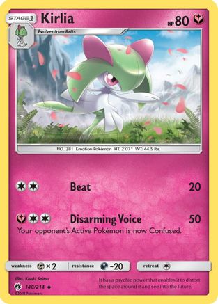 Kirlia (140/214) [SM  Lost Thunder] Normal - Uncommon
