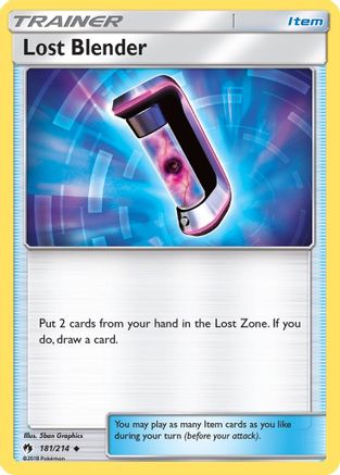 Lost Blender 181/214  SM  Lost Thunder - Uncommon
