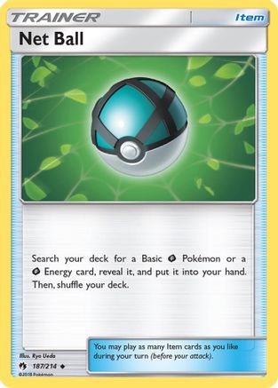 Net Ball 187/214  SM  Lost Thunder - Uncommon
