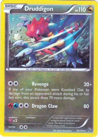 Druddigon(Cosmos Holo) (70/106(Cosmos) [Blister Exclusives] Holofoil - Promo