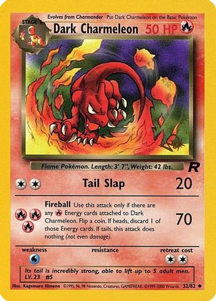 Dark Charmeleon [W Stamped] (032) [WoTC Promo] Normal - Promo
