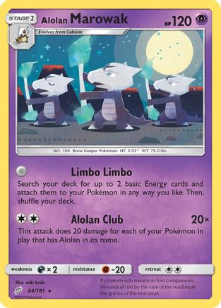 Alolan Marowak (064/181) [SM  Team Up] Normal - Rare