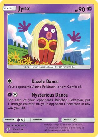 Jynx (68/181) [SM  Team Up] Normal - Uncommon