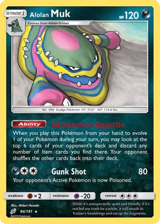 Alolan Muk (084/181) [SM  Team Up] Normal - Rare
