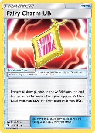 Fairy Charm UB 142  - Reverse Holofoil SM  Team Up - Uncommon