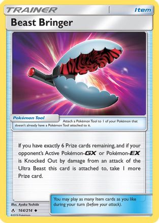 Beast Bringer (164/214) [SM  Unbroken Bonds] Reverse Holofoil - Uncommon