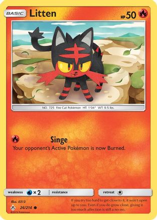 Litten (26) (26) 026  SM  Unbroken Bonds - Common