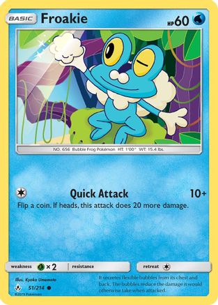 Froakie (051/214) [SM  Unbroken Bonds] Normal - Common