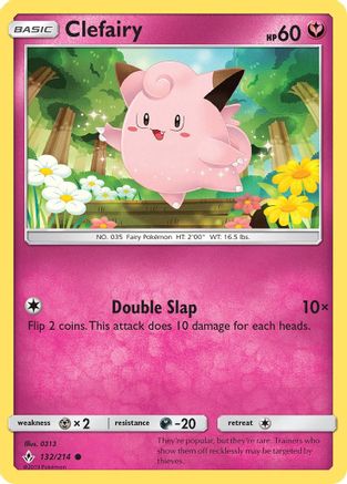 Clefairy (132/214) [SM  Unbroken Bonds] Normal - Common