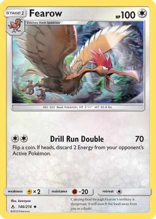 Fearow (146/214) [SM  Unbroken Bonds] Normal - Uncommon