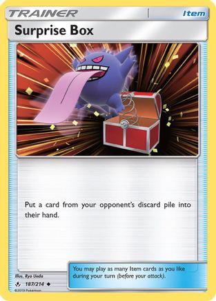 Surprise Box (187/214) [SM  Unbroken Bonds] Normal - Uncommon