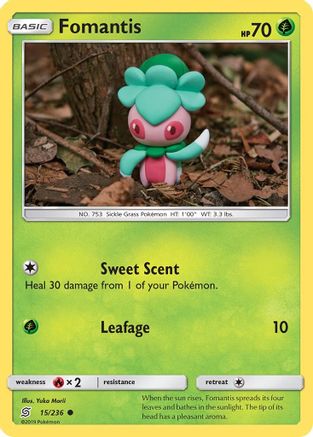 Fomantis (015/236) [SM  Unified Minds] Normal - Common