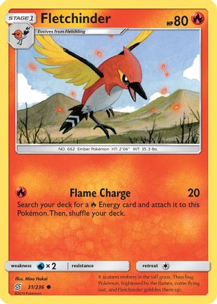 Fletchinder (031/236) [SM  Unified Minds] Normal - Common