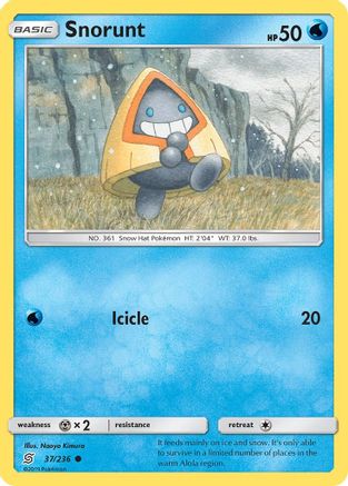 Snorunt (037/236) [SM  Unified Minds] Normal - Common