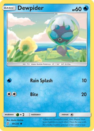 Dewpider (048/236) [SM  Unified Minds] Reverse Holofoil - Common