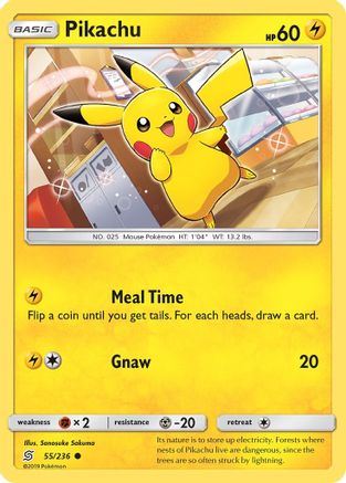 Pikachu (055/236) [SM  Unified Minds] Normal - Common