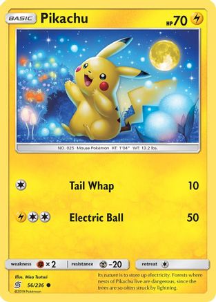 Pikachu (056/236) [SM  Unified Minds] Normal - Common