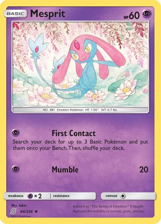 Mesprit (084/236) [SM  Unified Minds] Normal - Uncommon