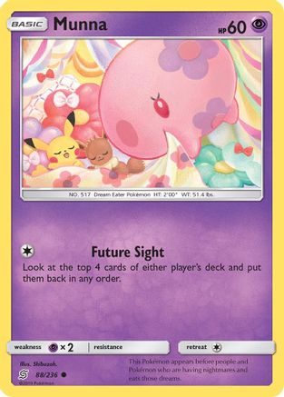 Munna (088/236) [SM  Unified Minds] Reverse Holofoil - Common