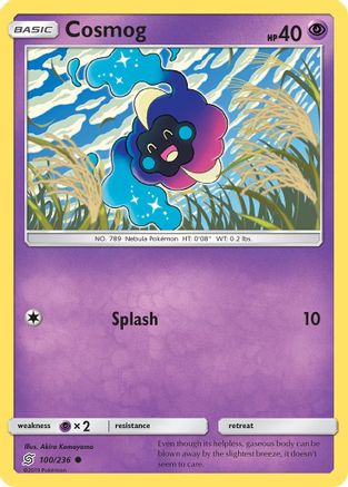 Cosmog (100/236) [SM  Unified Minds] Normal - Common