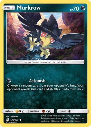 Murkrow (128)/236  SM  Unified Minds - Common