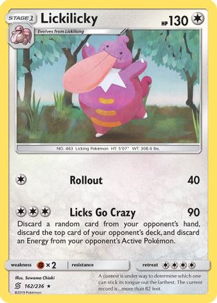 Lickilicky (162/236) [SM  Unified Minds] Normal - Rare