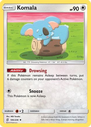 Komala (185/236) [SM  Unified Minds] Normal - Uncommon