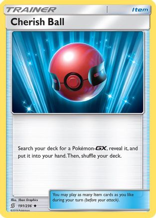 Cherish Ball (191/236) [SM  Unified Minds] Normal - Uncommon