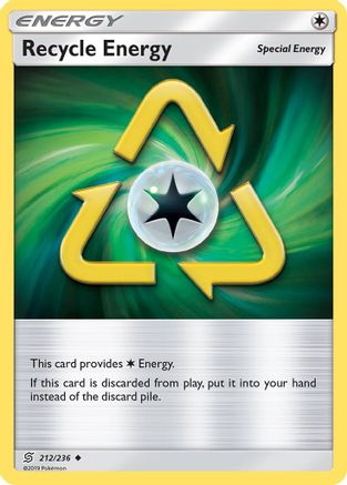 Recycle Energy (212/236) [SM  Unified Minds] Normal - Uncommon