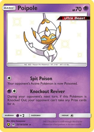 Poipole (SV19/94) [Hidden Fates Shiny Vault] Holofoil - Shiny Holo Rare