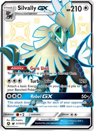 Silvally GX (SV79/94) [Hidden Fates Shiny Vault] Holofoil - Shiny Holo Rare