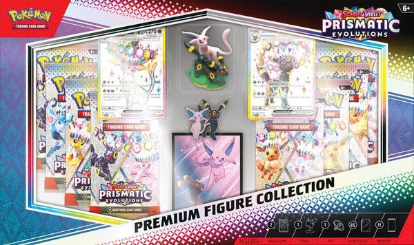 Pokemon SV08 Prismatic Evolutions Premium Figure Collection