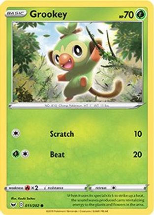 Grookey (Premium Collection) (011/202) [Miscellaneous Cards & Products] Holofoil - Promo