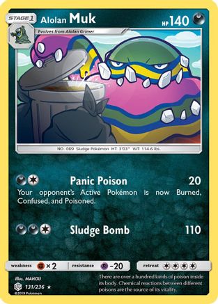 Alolan Muk (131/236) [SM  Cosmic Eclipse] Normal - Rare