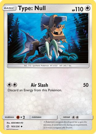Type: Null 183/236  SM  Cosmic Eclipse - Uncommon