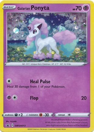 Galarian Ponyta (SWSH013/307) [SWSH Sword & Shield Promo Cards] Holofoil - Promo