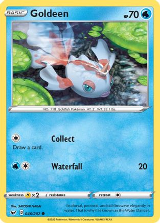 Goldeen (046/202) [SWSH01 Sword & Shield Base Set] Normal - Common