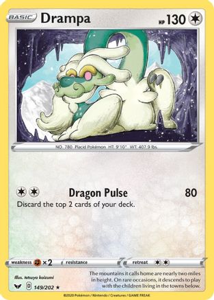 Drampa (149/202) [SWSH01 Sword & Shield Base Set] Normal - Rare
