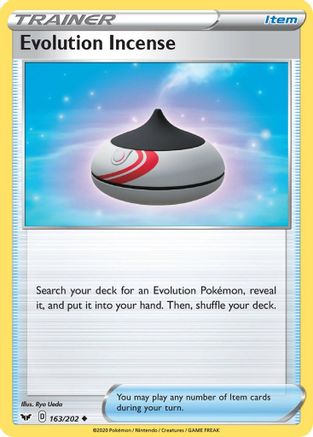 Evolution Incense (163/202) [SWSH01 Sword & Shield Base Set] Normal - Uncommon