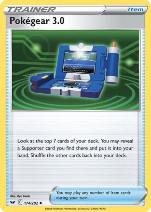 Pokegear 3.0 (174/202) [SWSH01 Sword & Shield Base Set] Reverse Holofoil - Uncommon