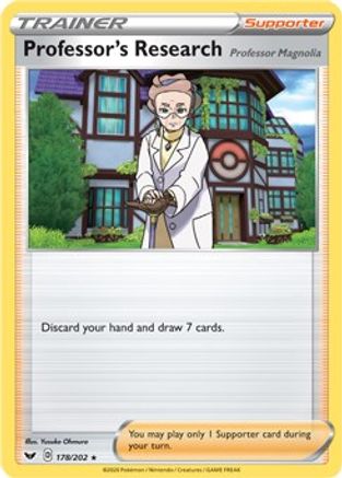 Professor's Research [Professor Magnolia] (Non-Holo) 178/202  Deck Exclusives - Rare