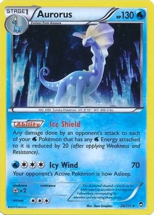 Aurorus (Cosmos Holo) (026/111) [Miscellaneous Cards & Products] Holofoil - Promo