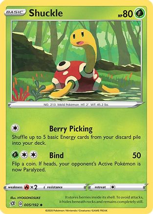 Shuckle (005/192) [SWSH02 Rebel Clash] Normal - Uncommon