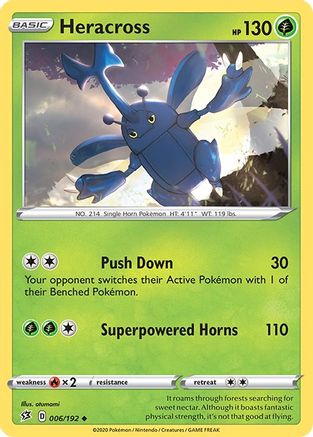 Heracross (006/192) [SWSH02 Rebel Clash] Normal - Uncommon