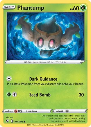 Phantump (014/192) [SWSH02 Rebel Clash] Normal - Common