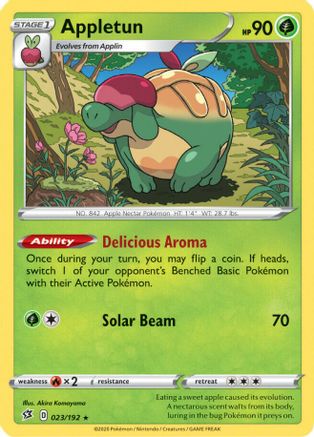 Appletun (023/192) [SWSH02 Rebel Clash] Holofoil - Holo Rare