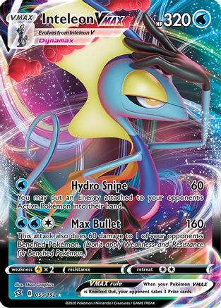 Inteleon VMAX (050/192) [SWSH02 Rebel Clash] Holofoil - Ultra Rare
