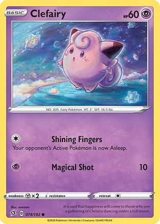 Clefairy (074/192) [SWSH02 Rebel Clash] Normal - Common
